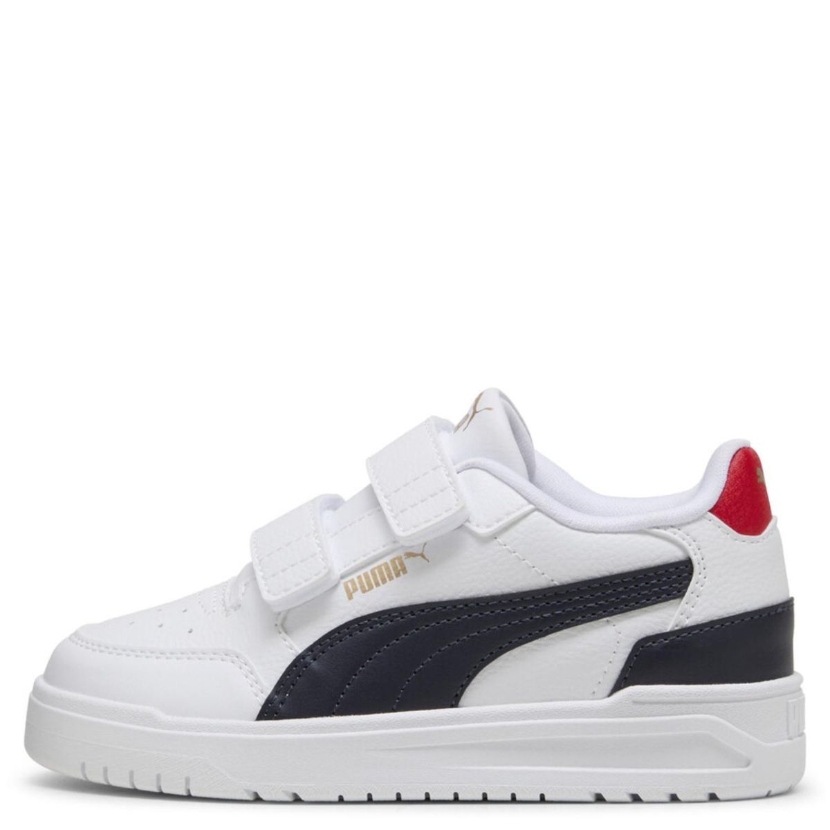 PUMA - Tenis moda Puma Shuffle Downtown Low V Ps Niño Blancos
