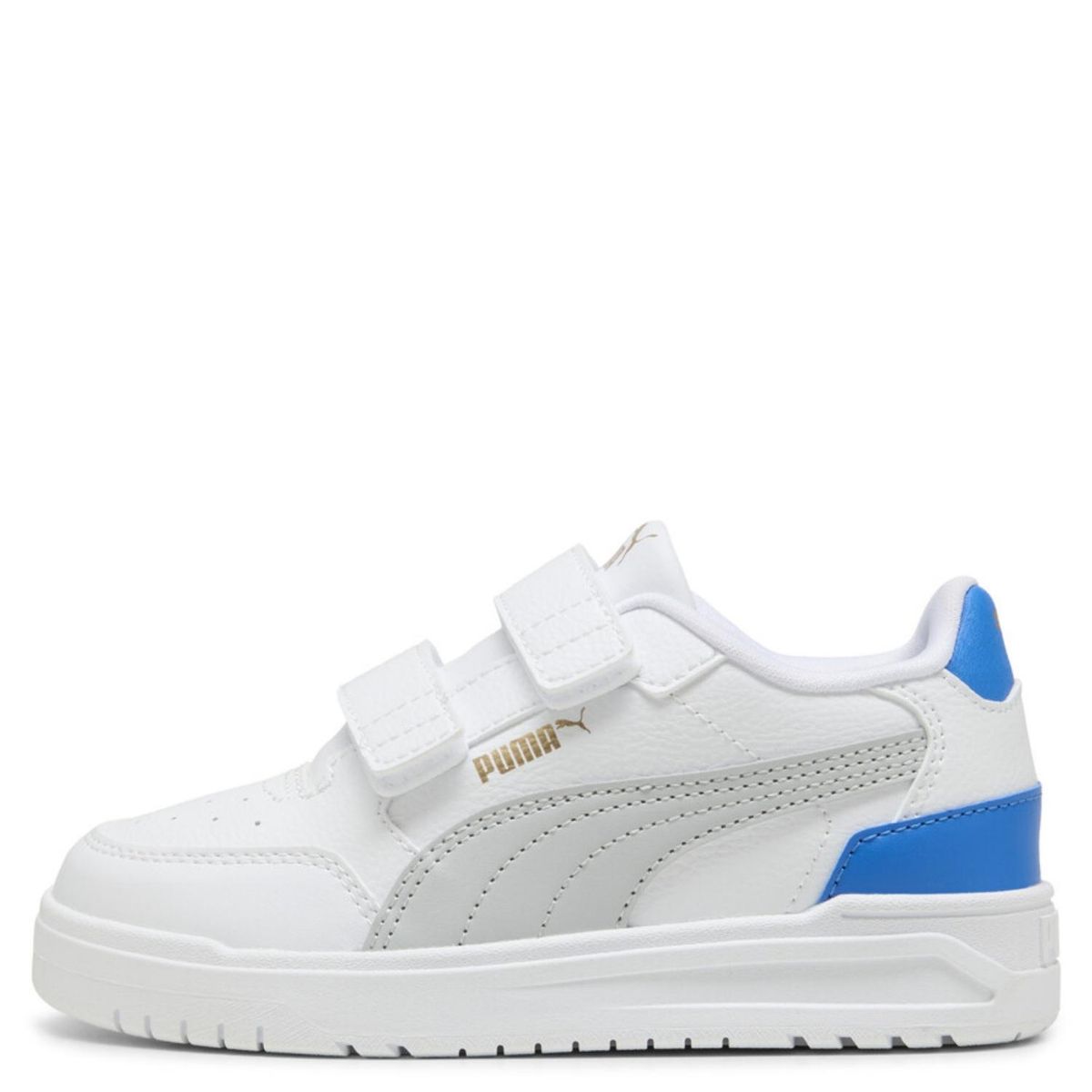 PUMA - Tenis moda Puma Shuffle Downtown Low V Ps Niño Blancos