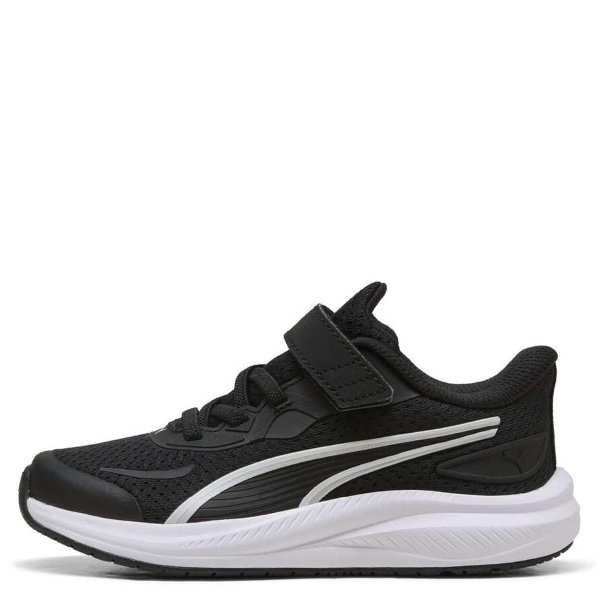 PUMA - Tenis moda Puma Skyrocket 2 Ac Niño con Velcro Negros