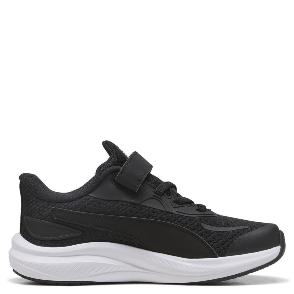 PUMA - Tenis moda Puma Skyrocket 2 Ac Niño con Velcro Negros