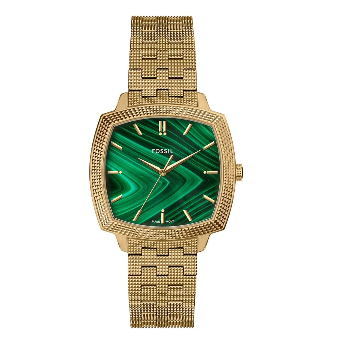 FOSSIL - Reloj Machine Luxe de Nick Jonas x Fossil de acero inoxidable en tono dorado 