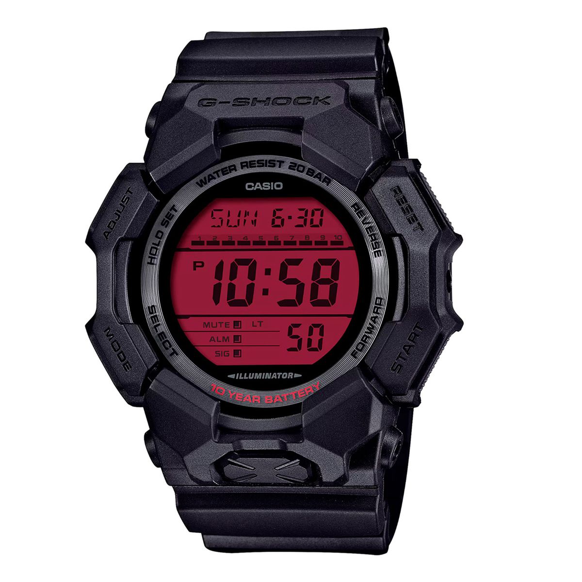 CASIO - Reloj Hombre Casio GD-010BBR-1DR