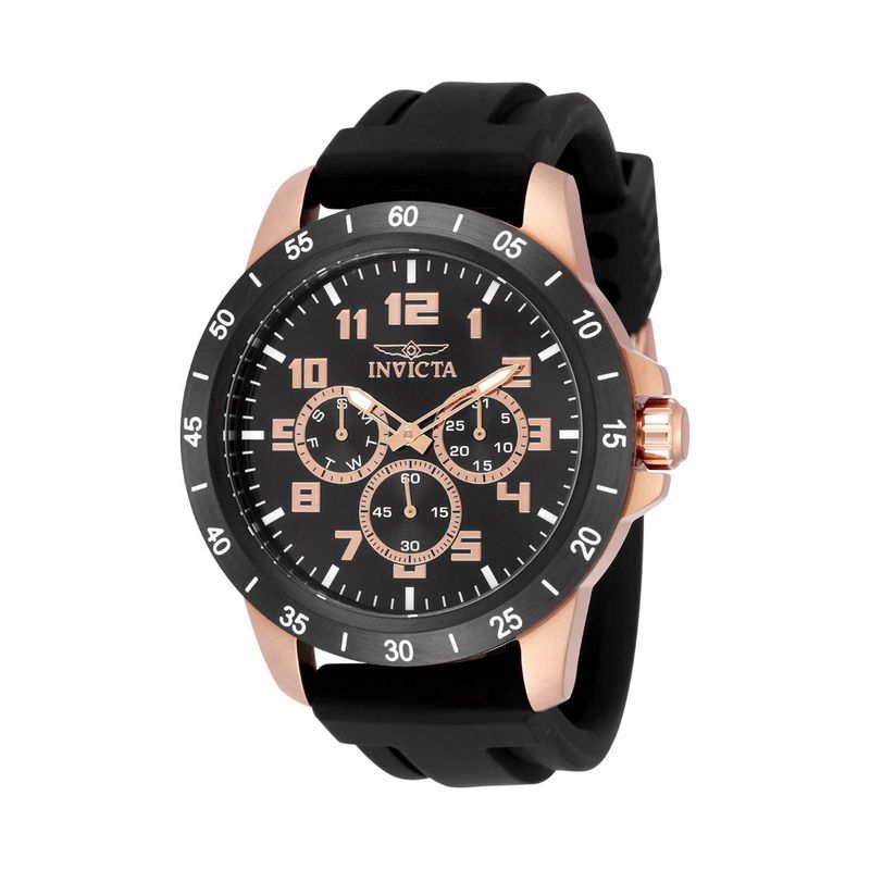 INVICTA - Reloj Invicta Hombre Pro Diver . Reloj Silicona Negro