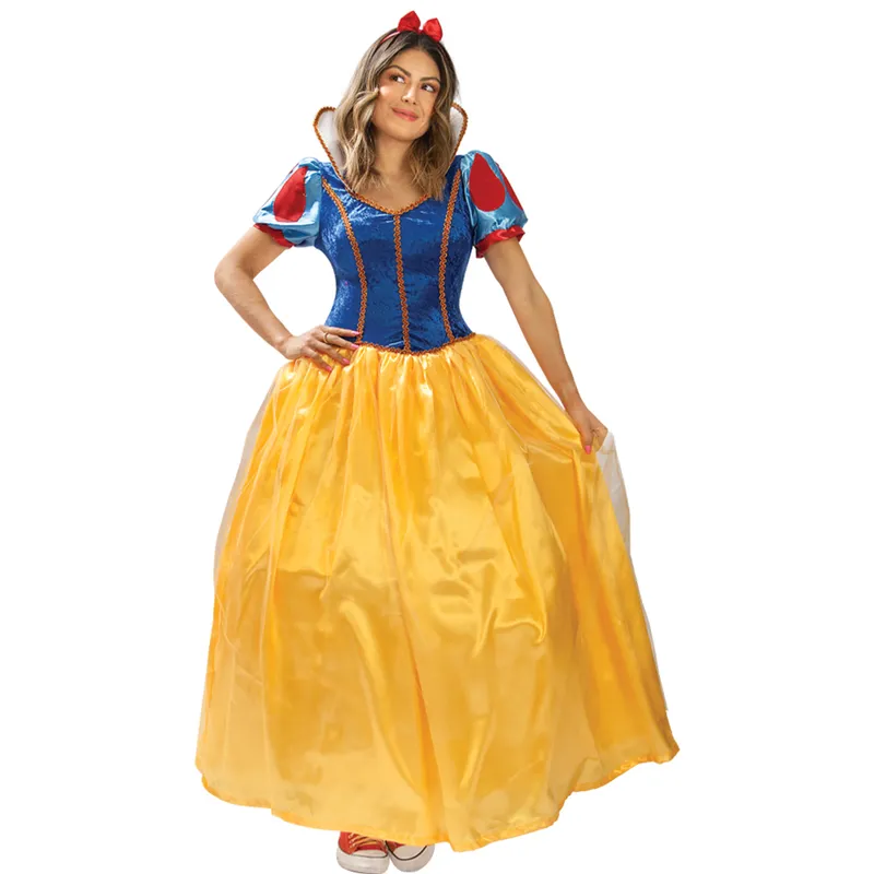 DISNEY - Disfraz para Mujer Princesa Blancanieves Fantasía Disney