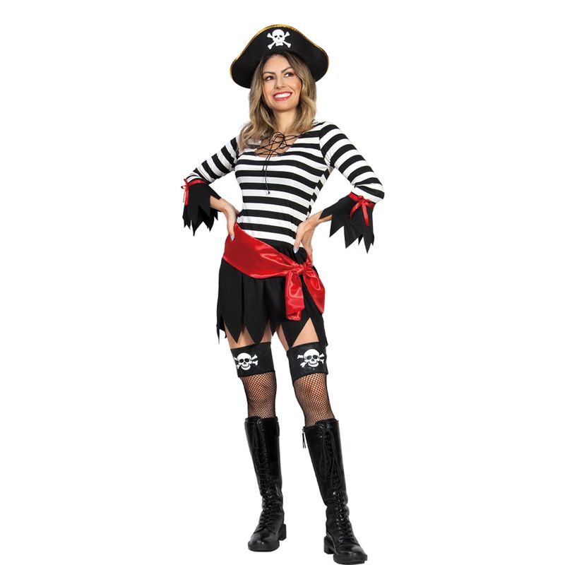 CACHIVACHES - Disfraz para Mujer Pirata fantasía