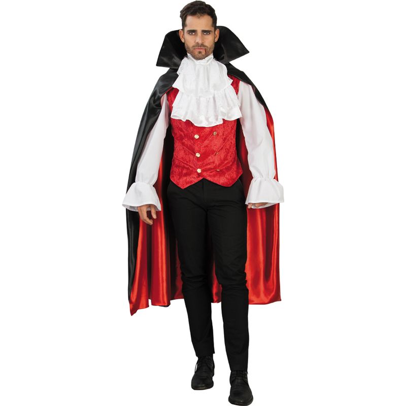 CACHIVACHES - Disfraz para Hombre Drácula Vampiro terror