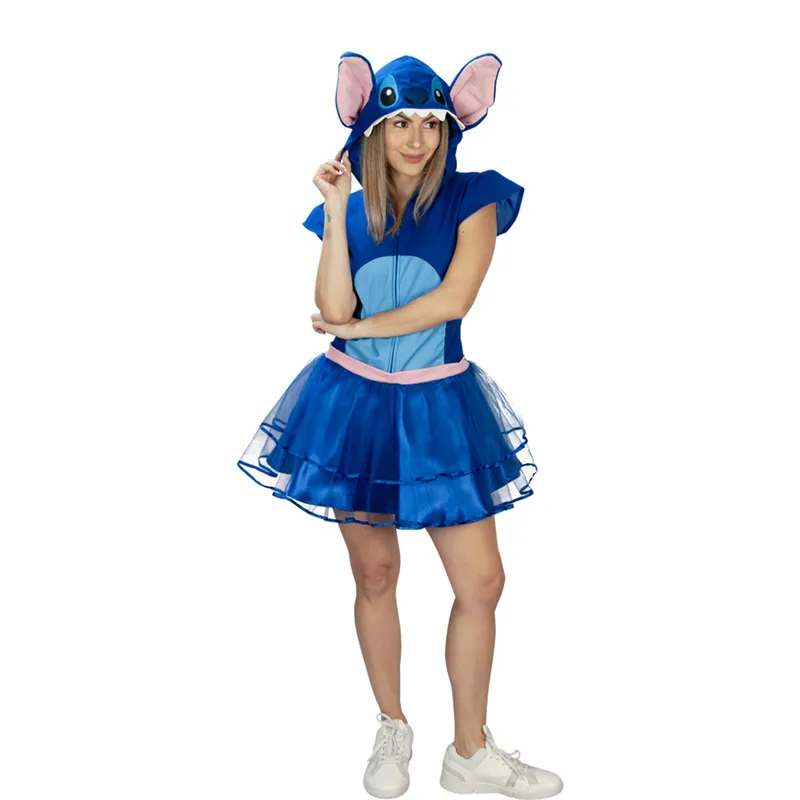 DISNEY - Disfraz para Mujer Stitch Disney animal fantasía
