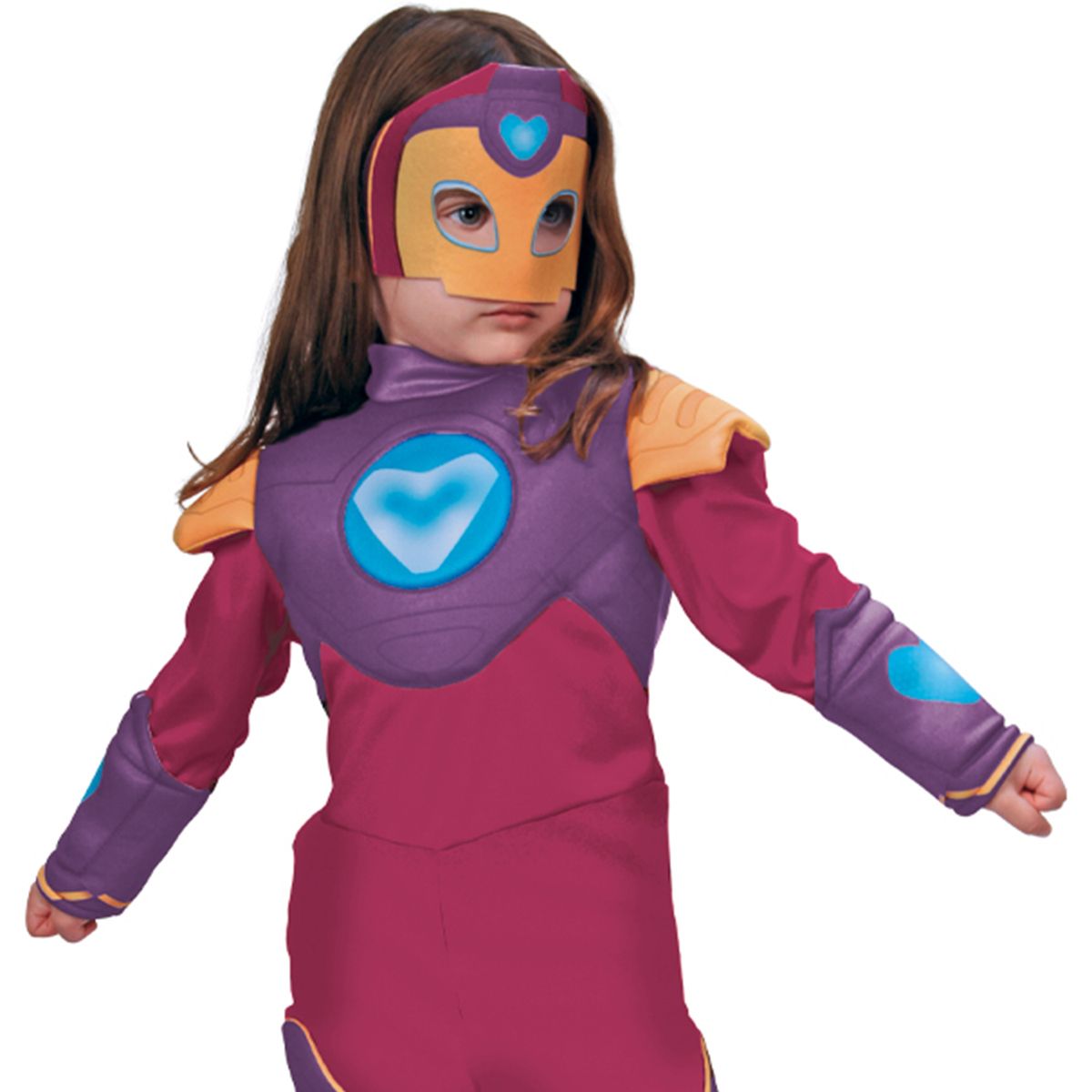 DISNEY - Disfraz para Niña Ironman Superhéroe fantasía