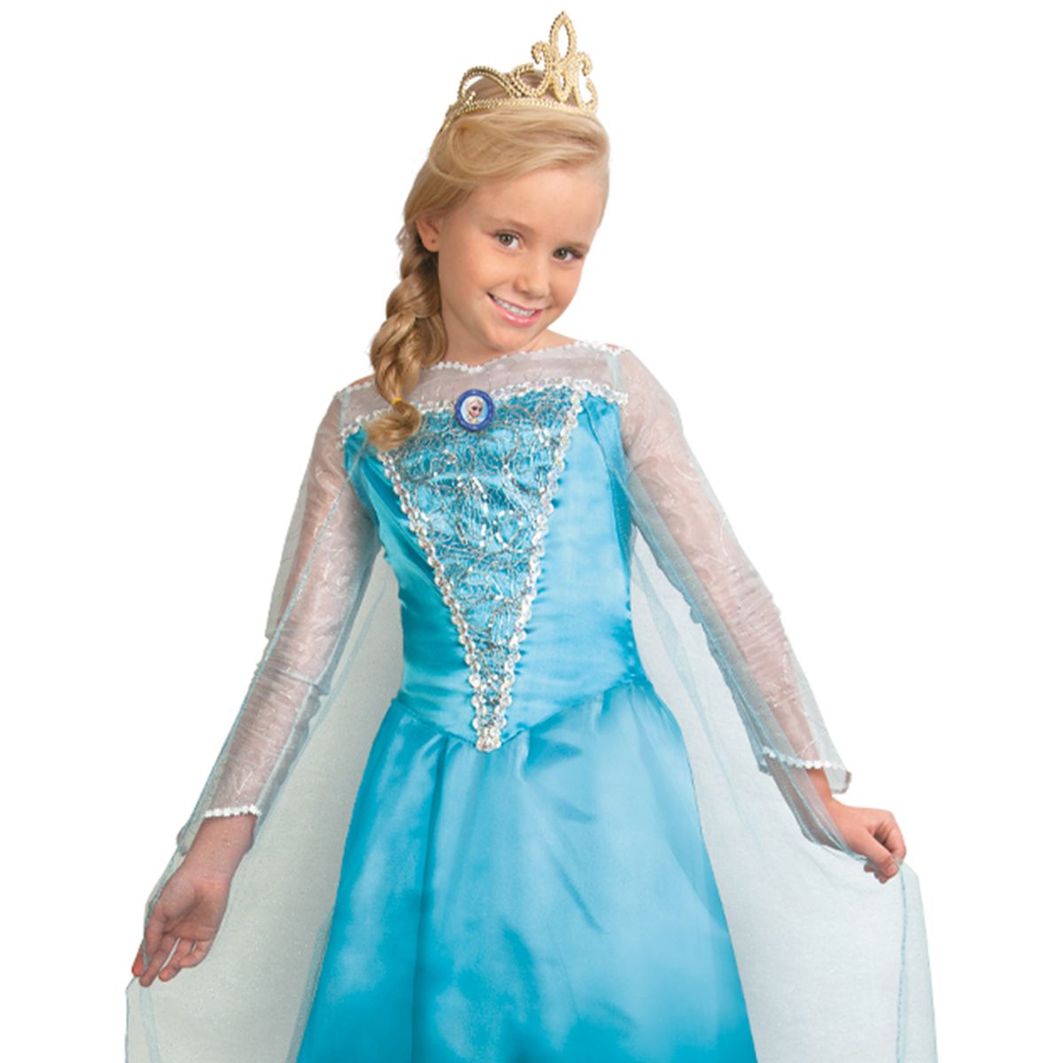 DISNEY - Disfraz para Niña Princesa Elsa Frozen Disney