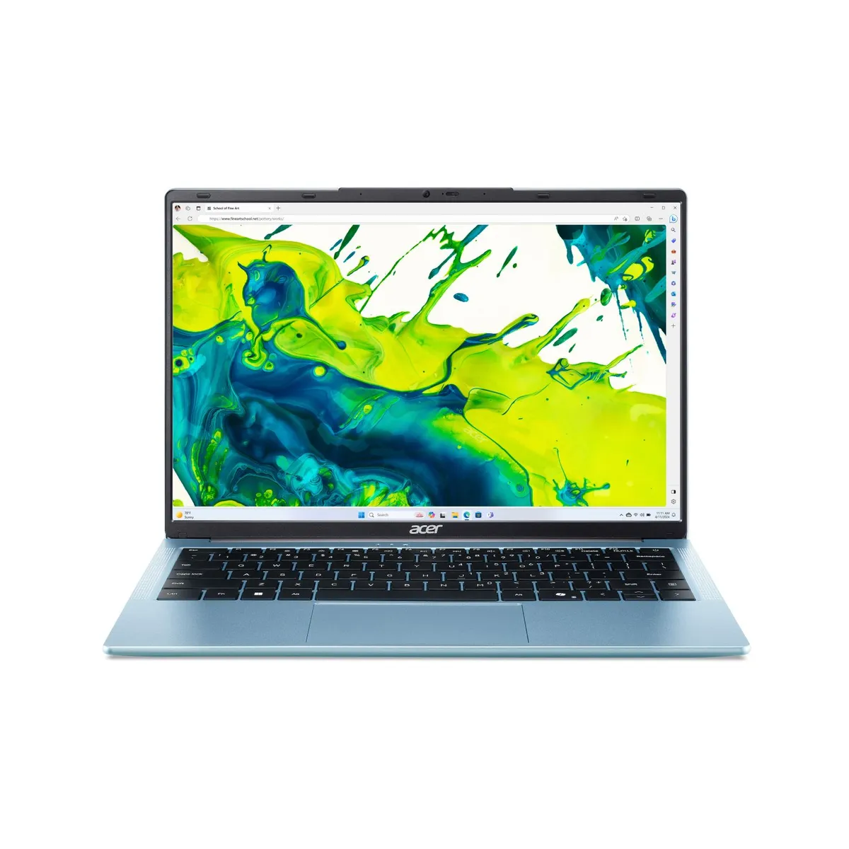 ACER - Portátil Aspire Acer | Intel Core 3 | 8GB de RAM | 512GB SSD de Almacenamiento | Windows 11 | Pantalla 14 pulgadas | AL14-32P-390X | Computador portátil