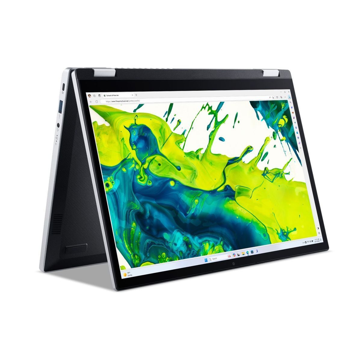 ACER - Portátil Aspire Spin Acer Táctil | Intel Core 3 | 8GB de RAM | 512GB SSD de Almacenamiento | Windows 11 | Pantalla 14 pulgadas| AGSP14-31PT-367M | Computador portátil 2 en 1