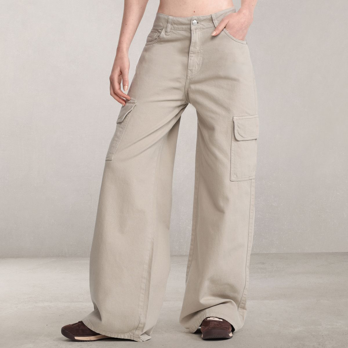 DENIMLAB - Jean Wide leg Mujer Tiro medio Denimlab