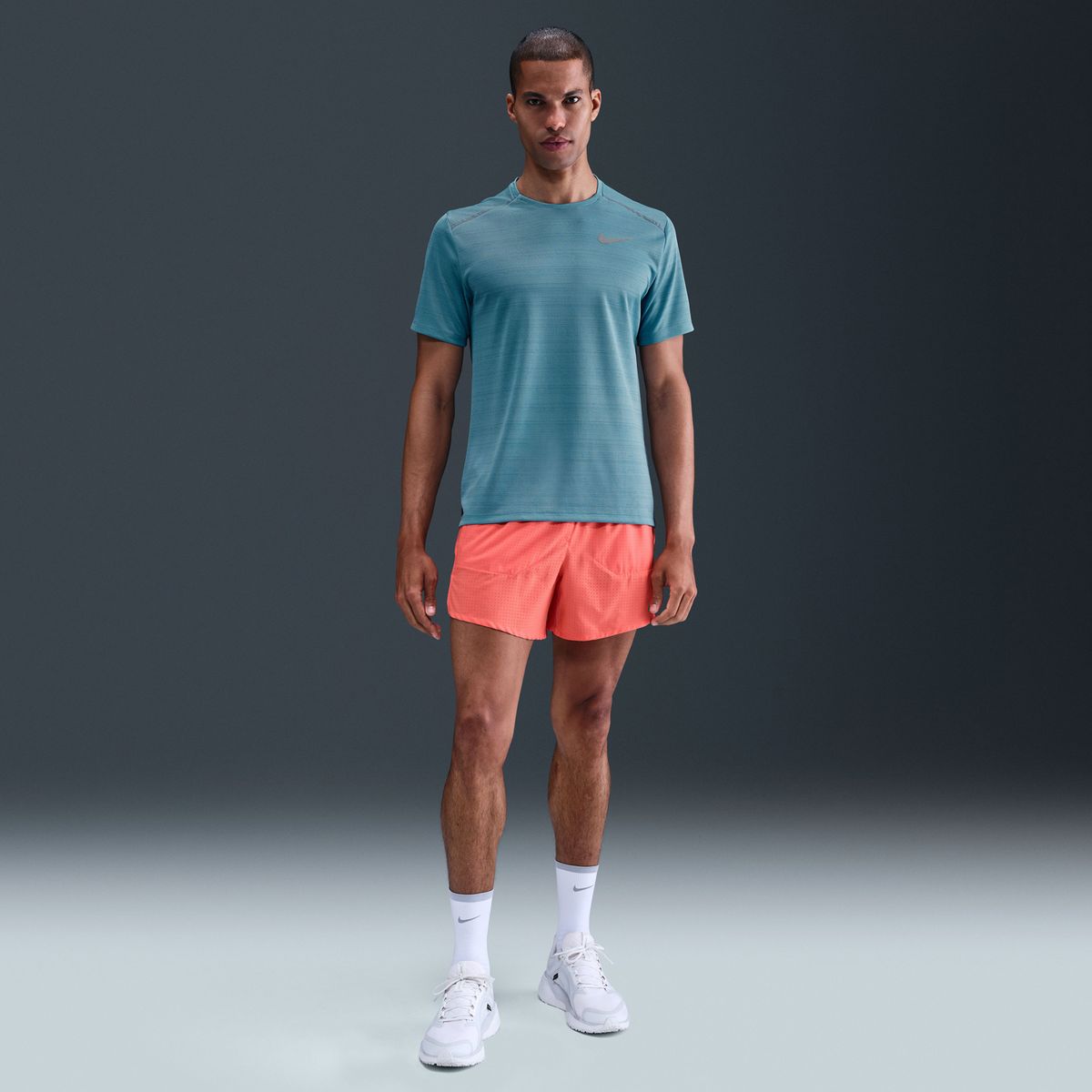 NIKE - Camiseta deportiva Nike Manga corta Running