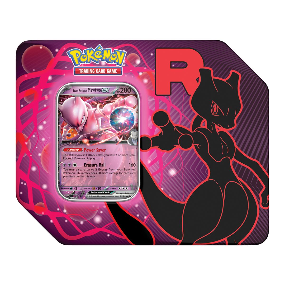 POKEMON - Didáctico Pokemon: Set de cartas Team Rocket Tin Inglés. Producto aleatorio