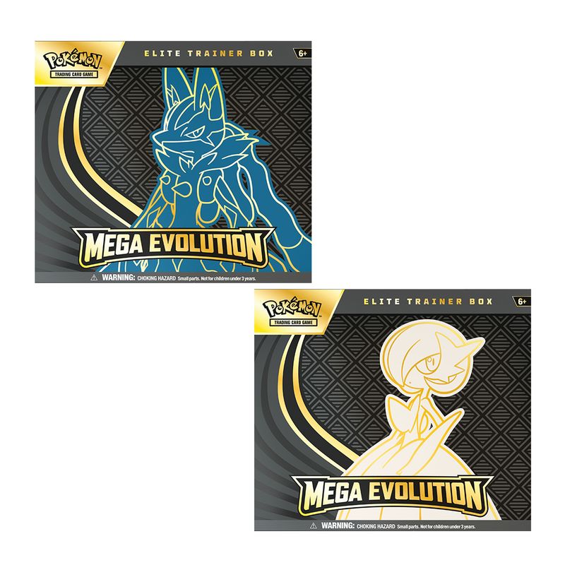 POKEMON - Didáctico Pokemon: Cartas Elite Trainer Box Mega Evolution Inglés. Producto aleatorio