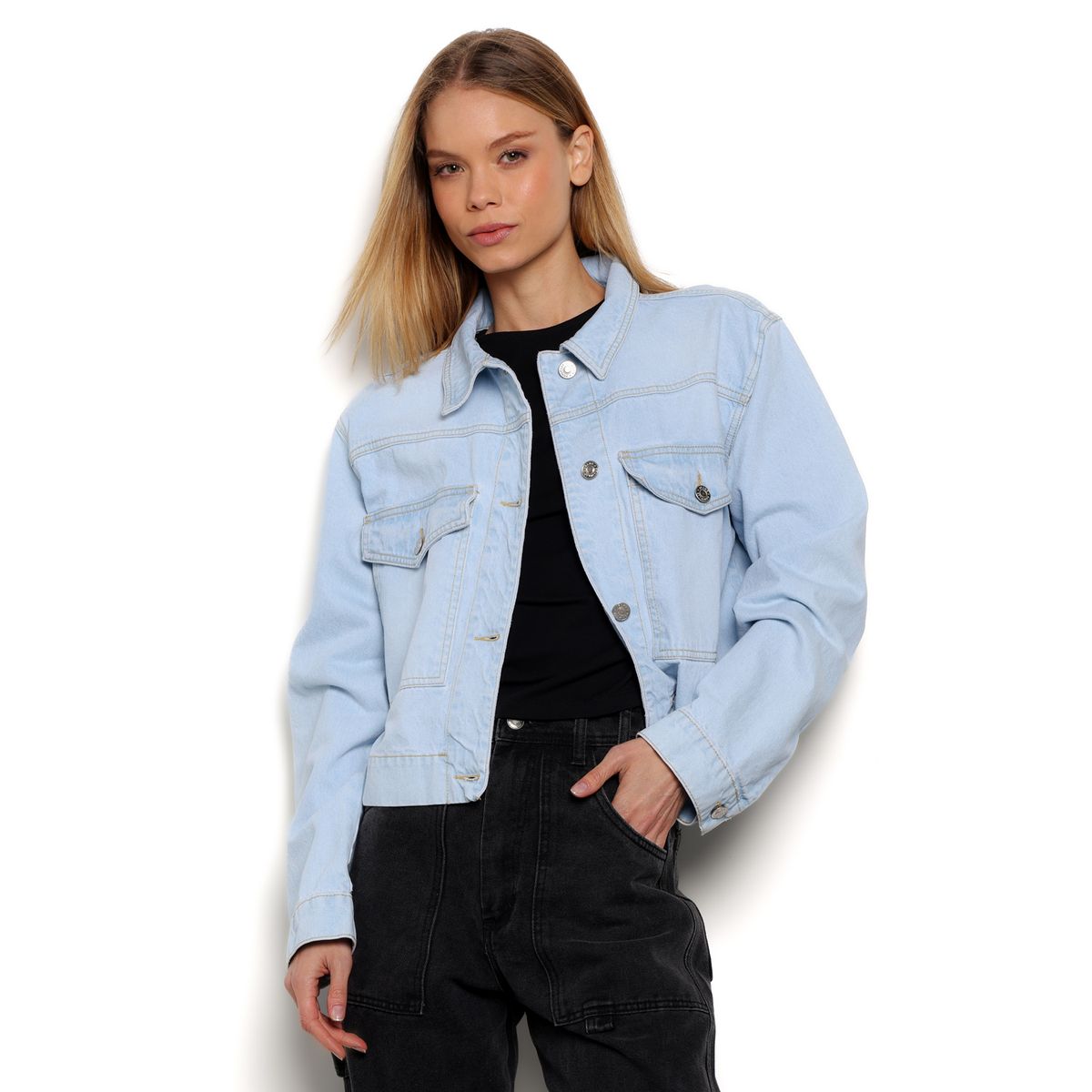 DENIMLAB - Chaqueta Mujer de Algodón Denimlab