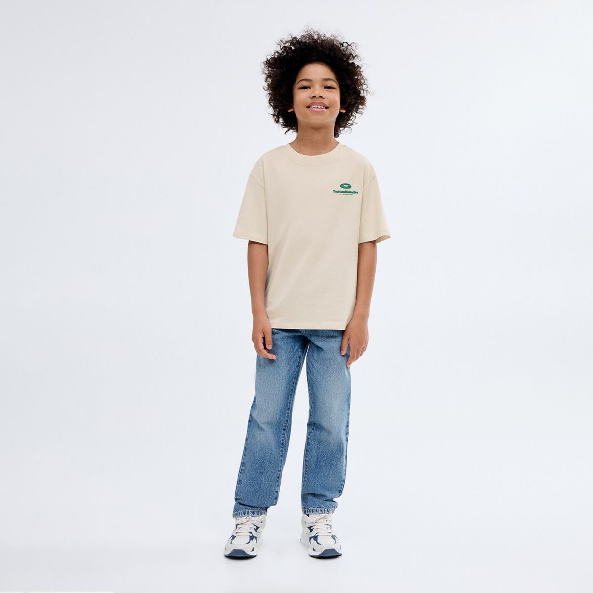 MANGO - Camiseta para Niño con Estampado Manga corta de Algodón MANGO