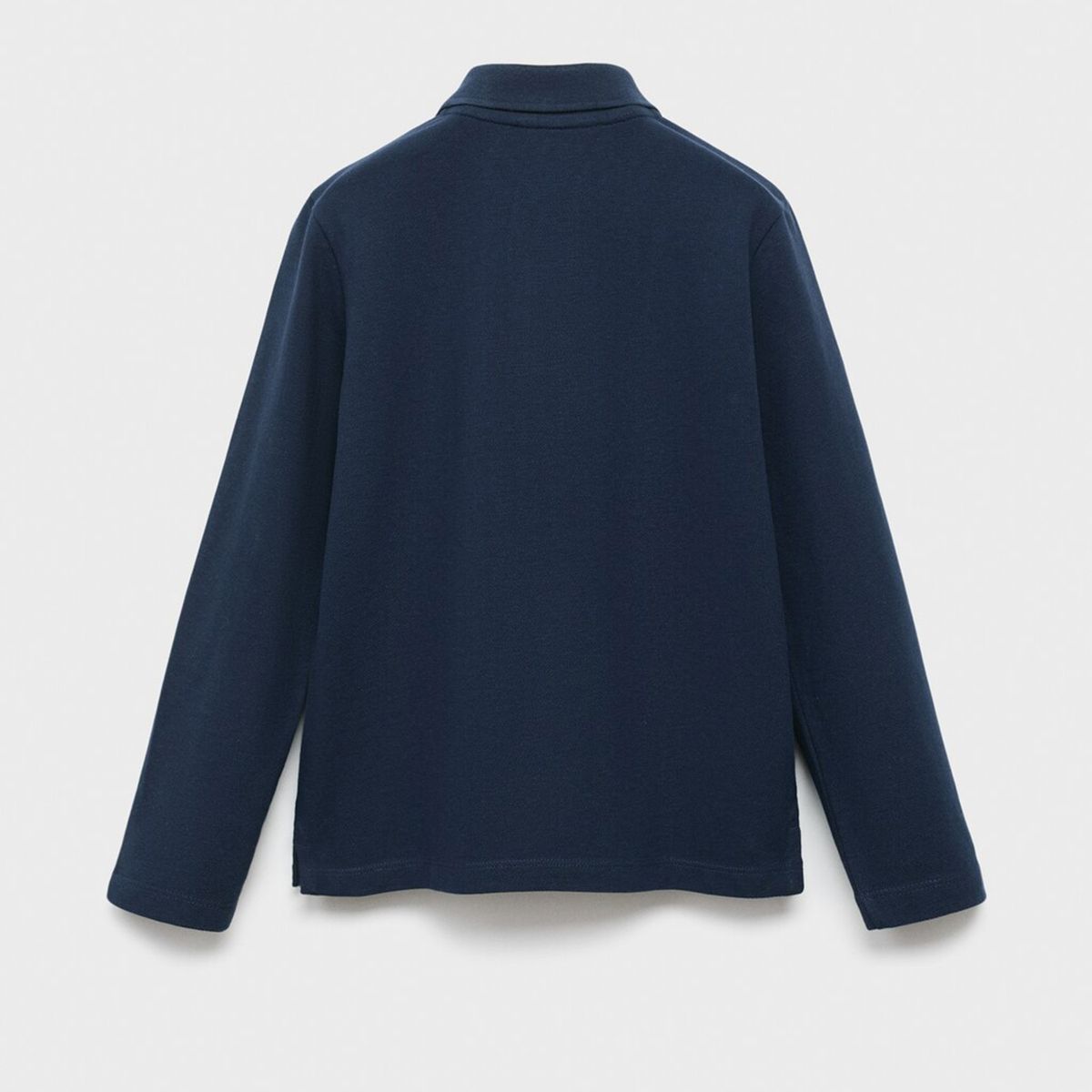 MANGO - Camiseta polo Para Niño Con cuello Manga larga de Algodón MANGO