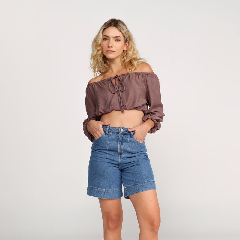 SYBILLA - Top esqueleto Mujer Manga 3/4 Sybilla