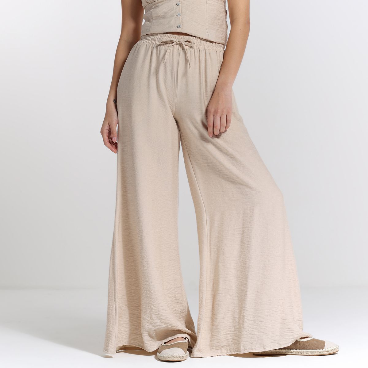 SYBILLA - Pantalón Slim Mujer Tiro medio Sybilla