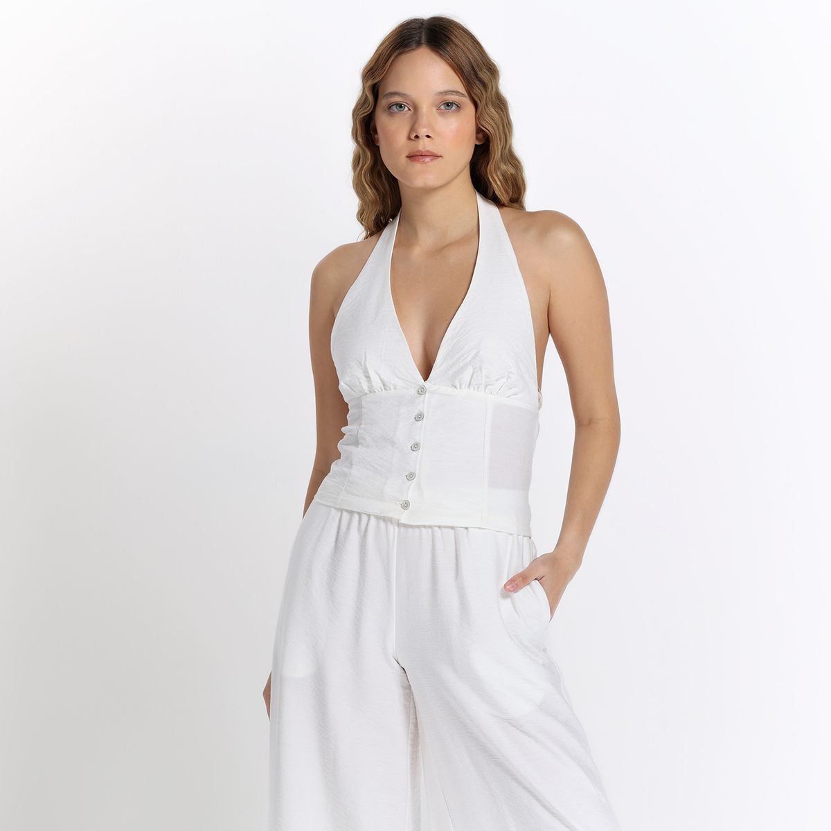 SYBILLA - Top esqueleto Mujer Sin mangas Sybilla