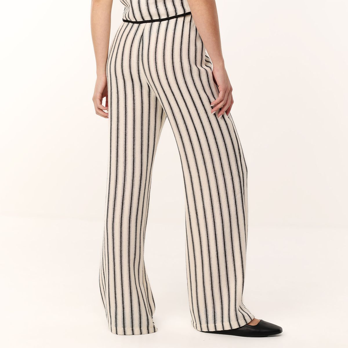 SYBILLA - Pantalón Relax Mujer Tiro alto Sybilla