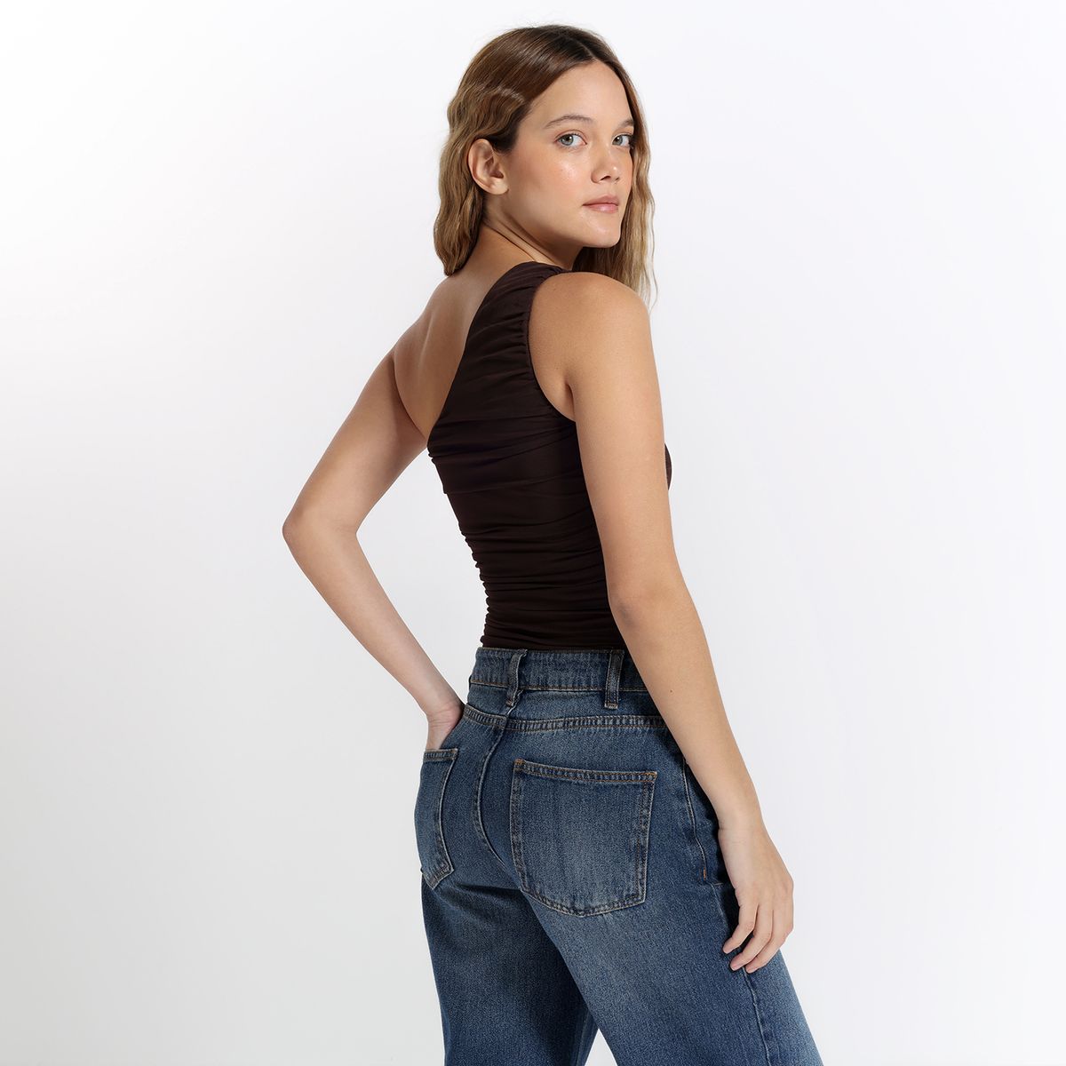 SYBILLA - Top esqueleto Mujer Sin mangas Sybilla