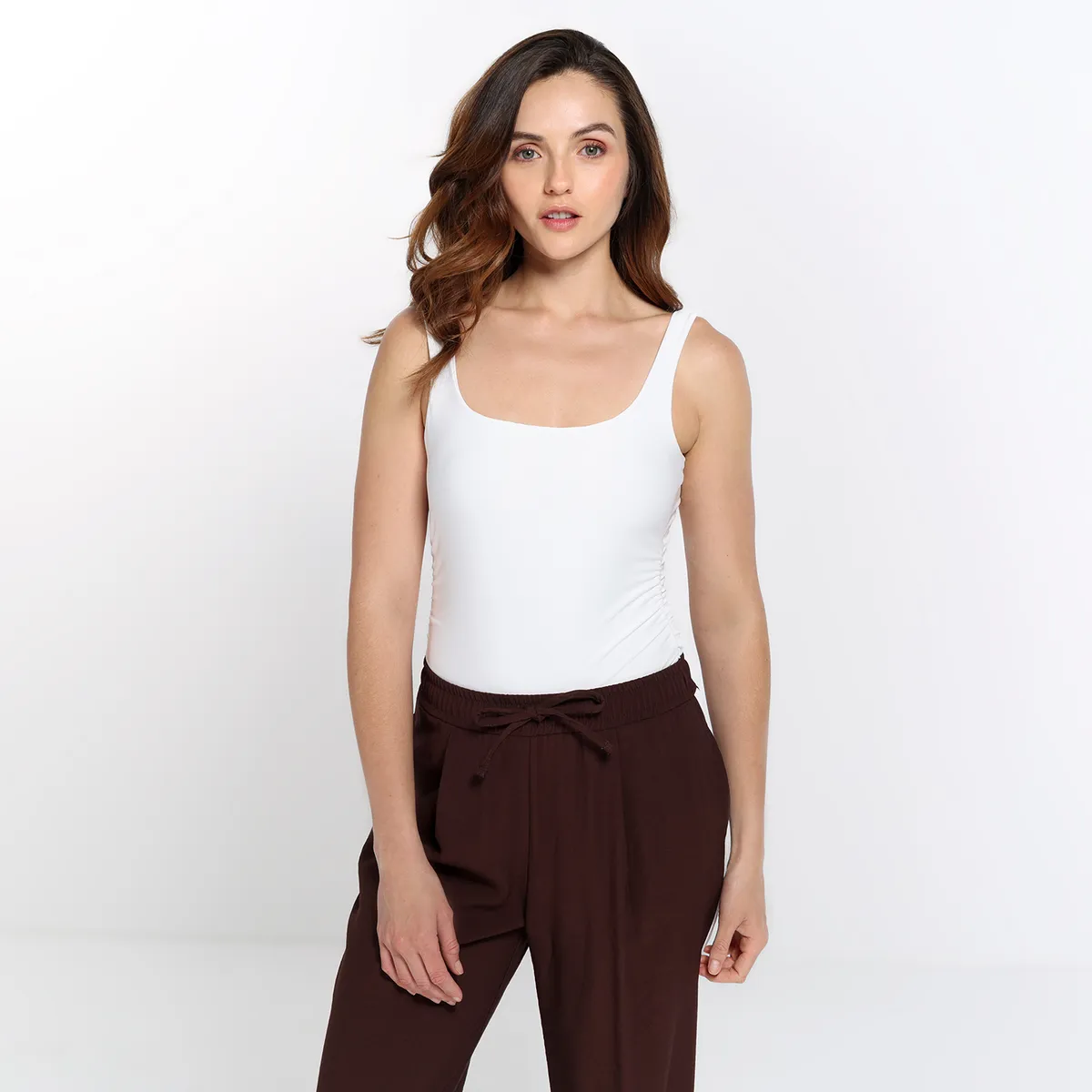 SYBILLA - Top esqueleto Mujer Sin mangas Sybilla