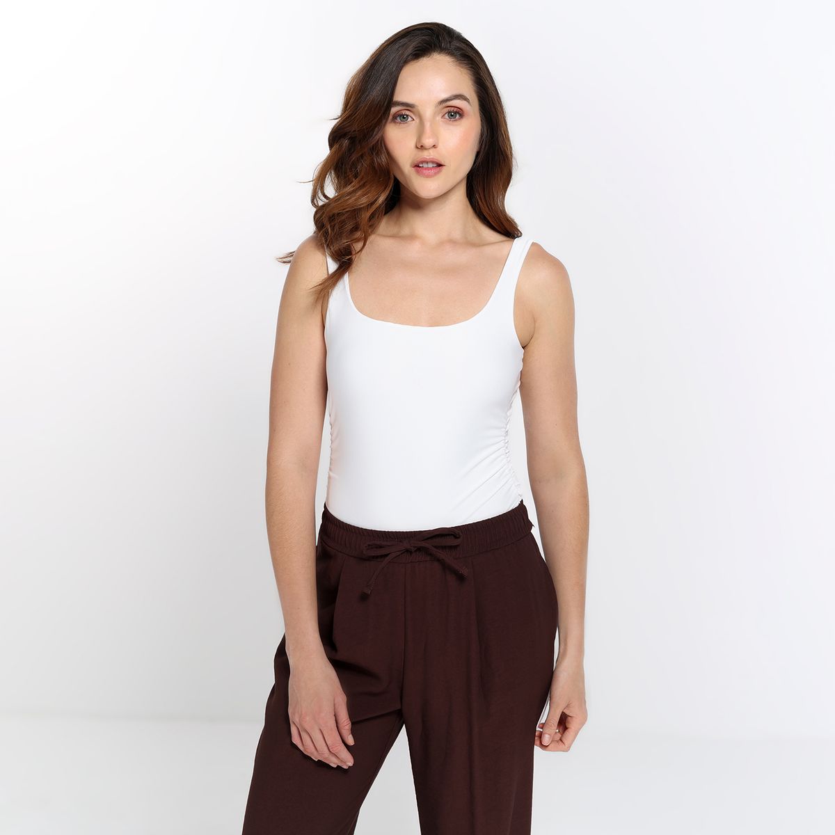 SYBILLA - Top esqueleto Mujer Sin mangas Sybilla