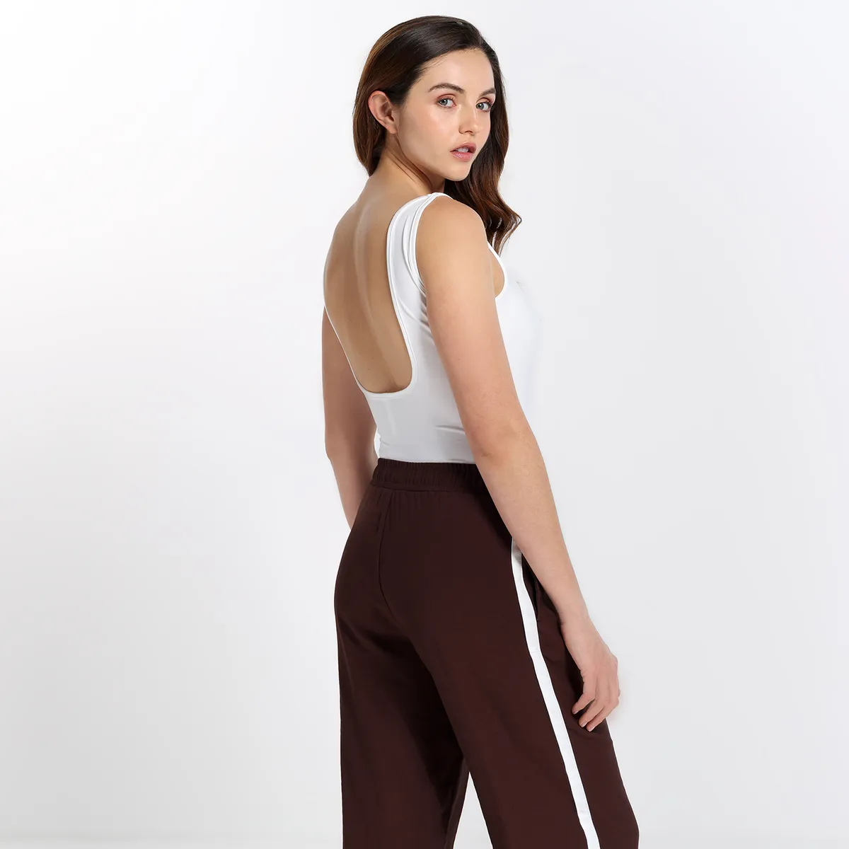 SYBILLA - Top esqueleto Mujer Sin mangas Sybilla