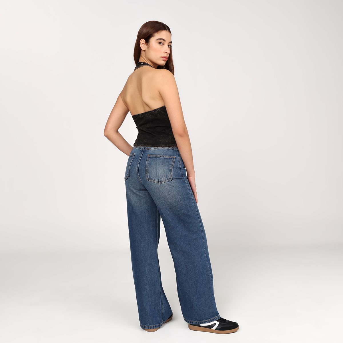 SYBILLA - Top Mujer Ojalillo Sin mangas Poliéster Sybilla