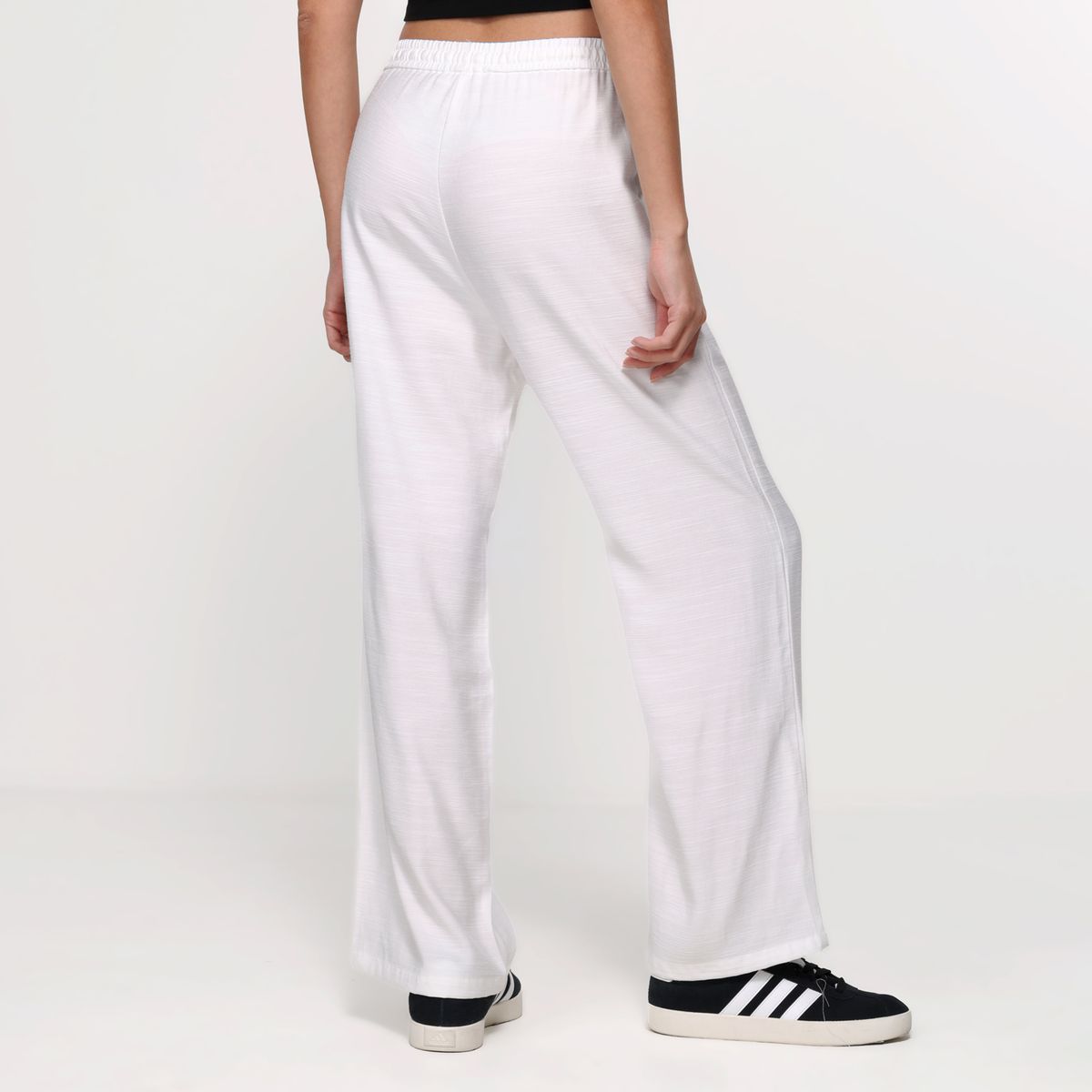 SYBILLA - Pantalón Wide leg Mujer Tiro alto Sybilla