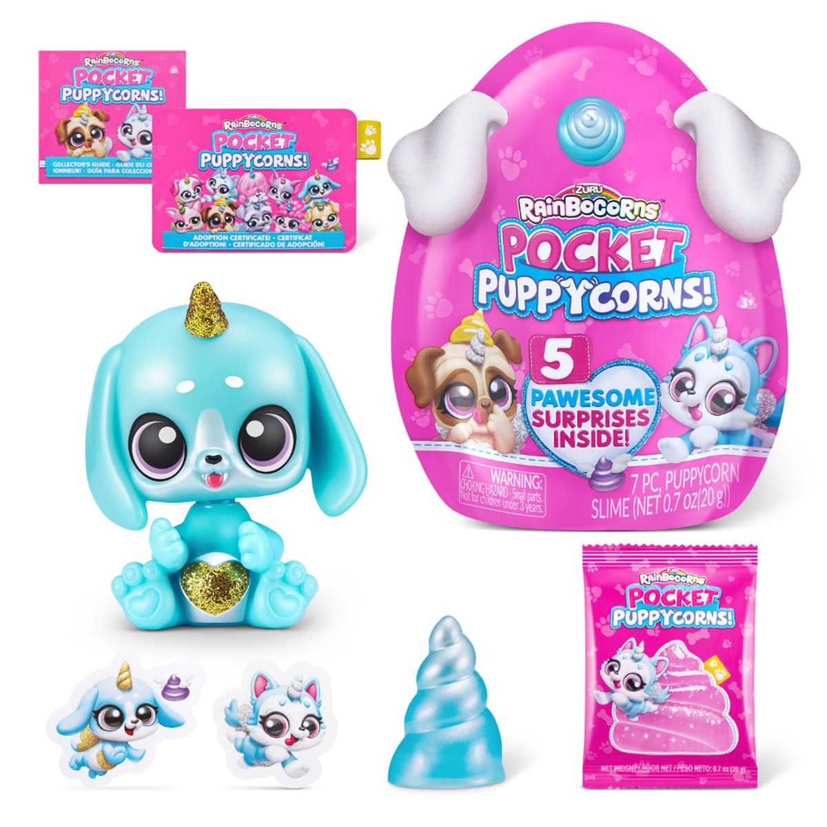  - Rainbocorns: Puppycorn Peluche Bobble Head Sorpresa