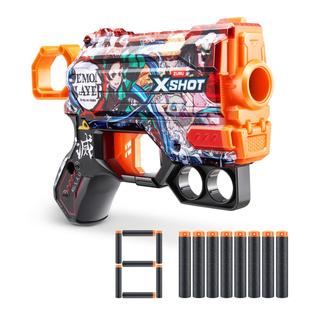  - X-Shot: Skins S1 Lanzador Menace Demon Slayer 8D