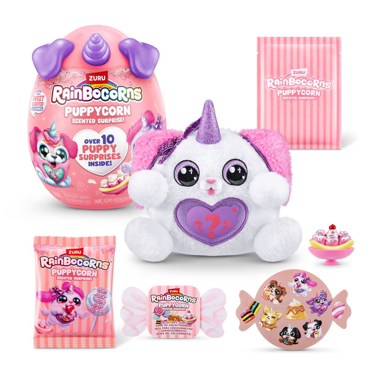 - Rainbocorns: Puppycorn Peluche Esencia Sorpresa