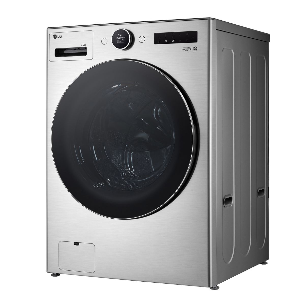 LG - Secadora LG Gas natural 22 kg DF22SFXS6BK