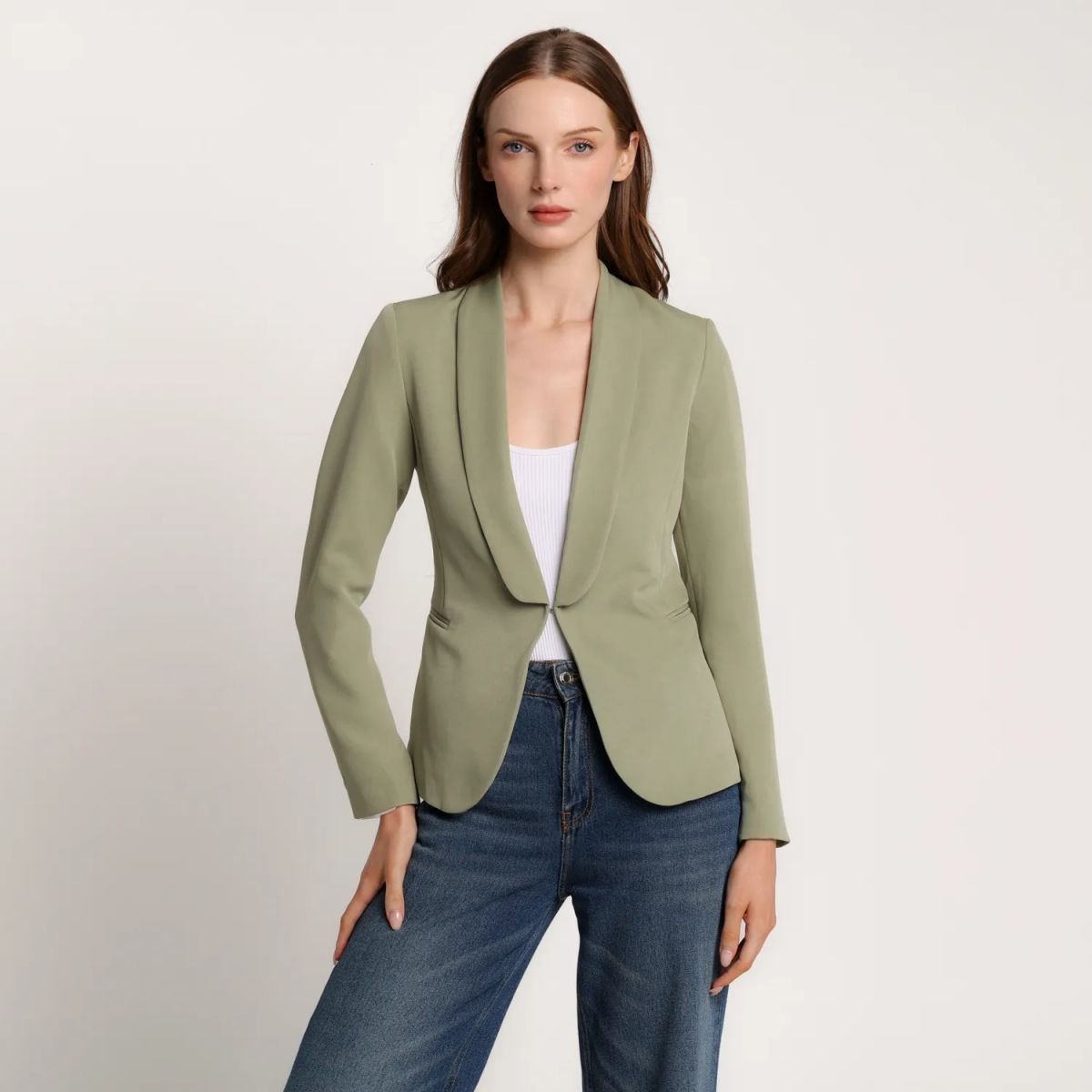 BASEMENT - Blazer Mujer Slim fit Basement
