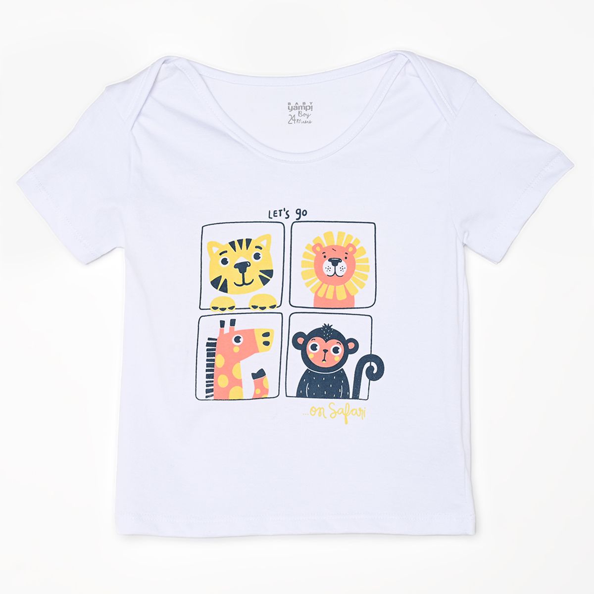 YAMP - Camiseta para Bebé niño con Estampado de Algodón Yamp