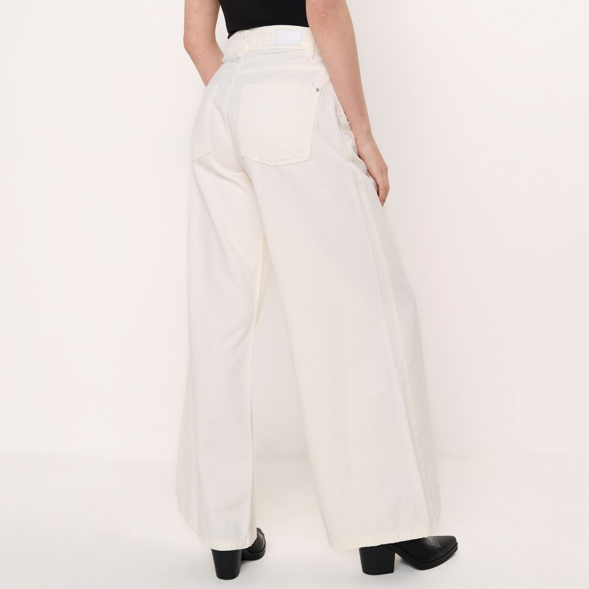 BASEMENT - Jean Wide leg Mujer Basement