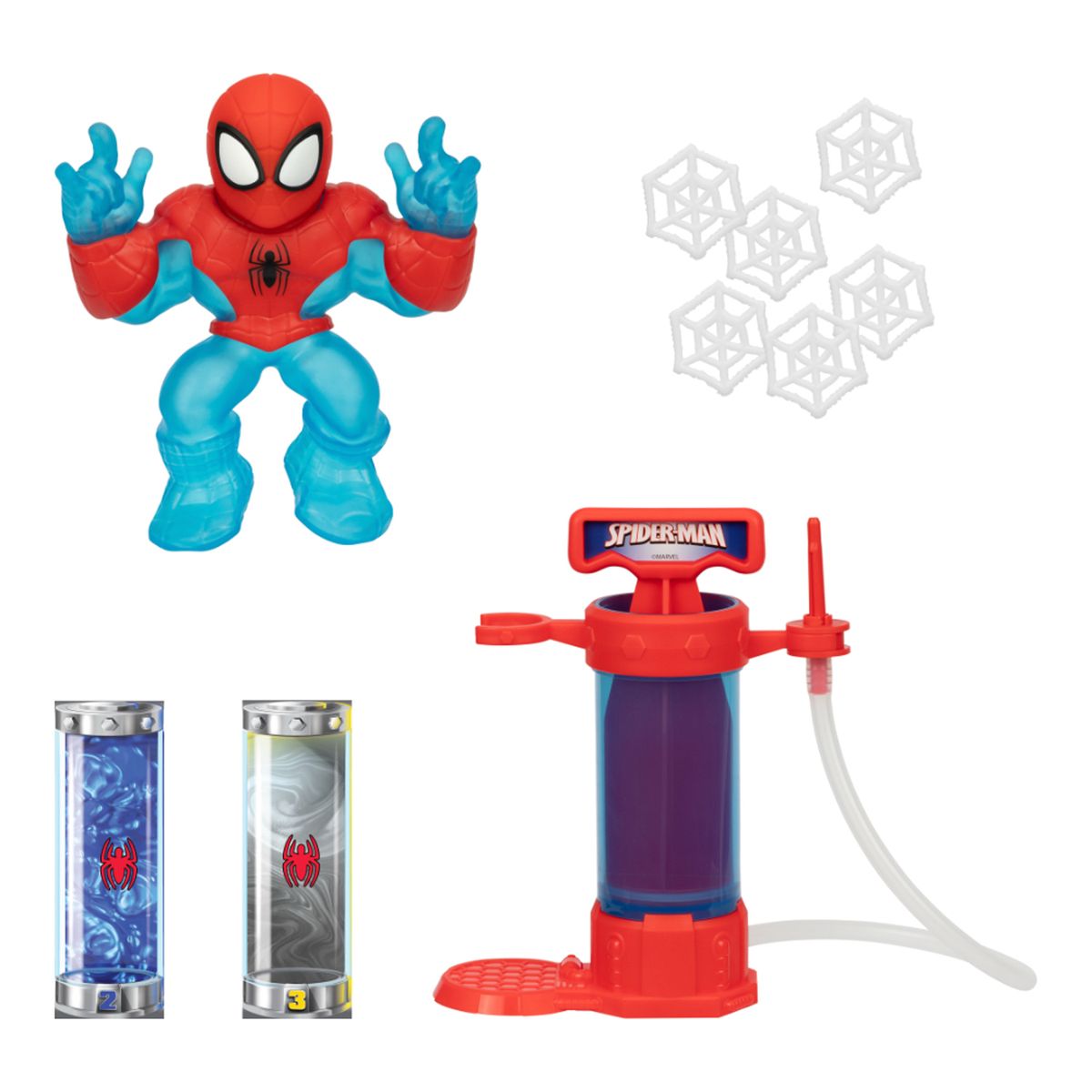 GOO JIT ZU - Goo Jit Zu: Marvel Spiderman Set Creador X 1