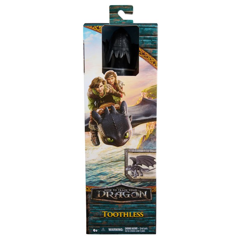  - Como entrenar a tu dragón: Chimuelo Figura 12"