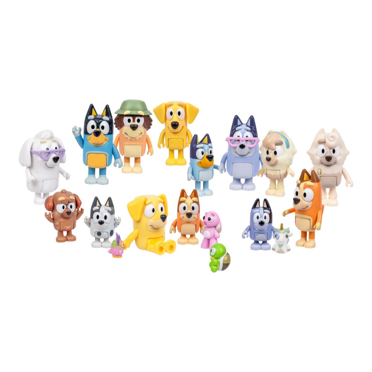 BLUEY - Bluey:  Set Figuras x 14 Familia Y Amigos