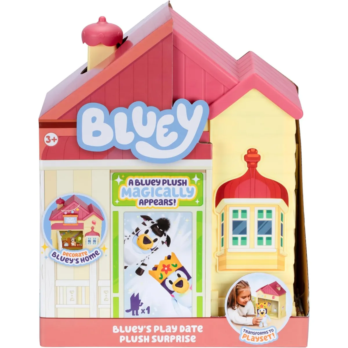 BLUEY - Juguete Bluey: Set De Juego Casa Sorpresa 