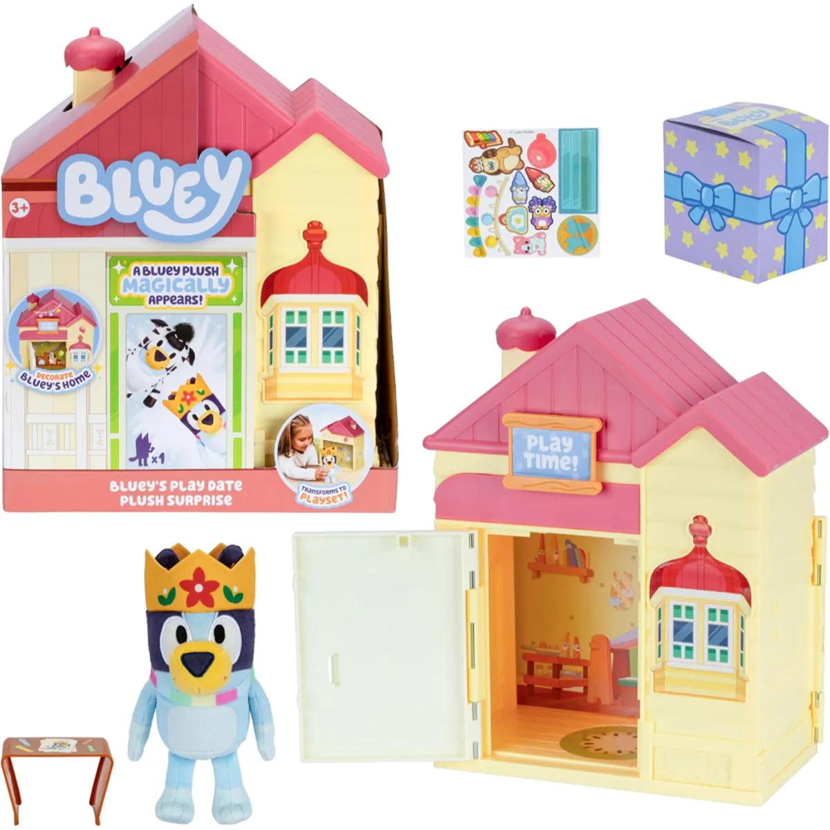 BLUEY - Juguete Bluey: Set De Juego Casa Sorpresa 