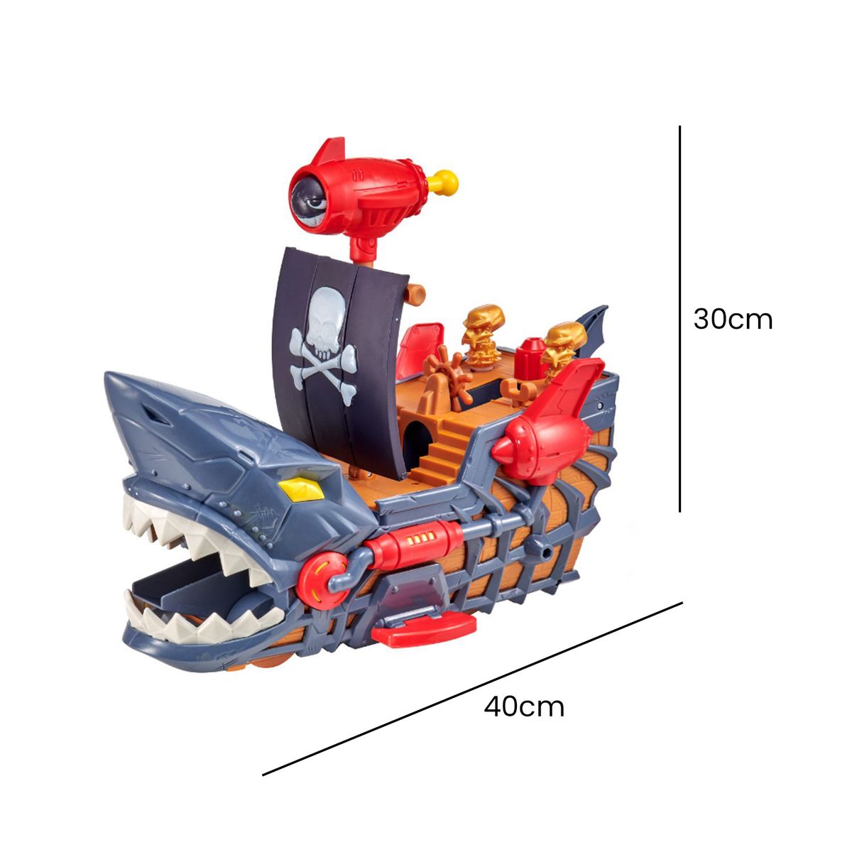  - Pista de carro Teamsterz: Set Barco Pirata + 1 Vehículo