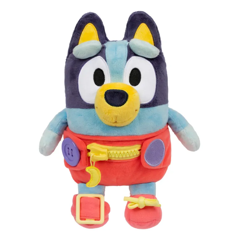 BLUEY - Bluey:  Peluche Bebé Viste & Juega