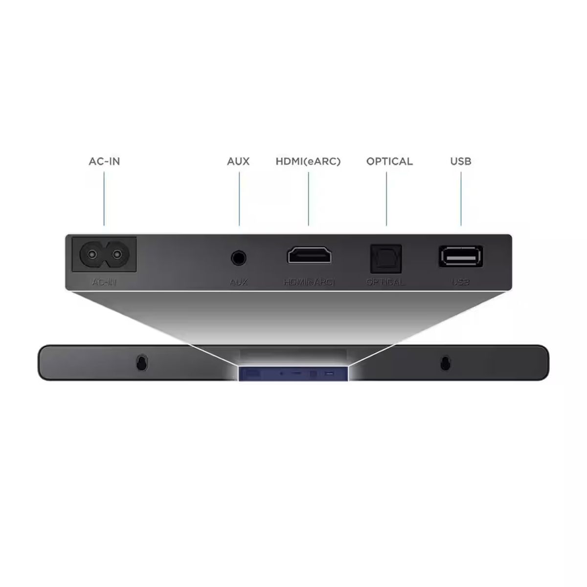TCL - Barra Sonido TCL S45H 2.0 40Watts