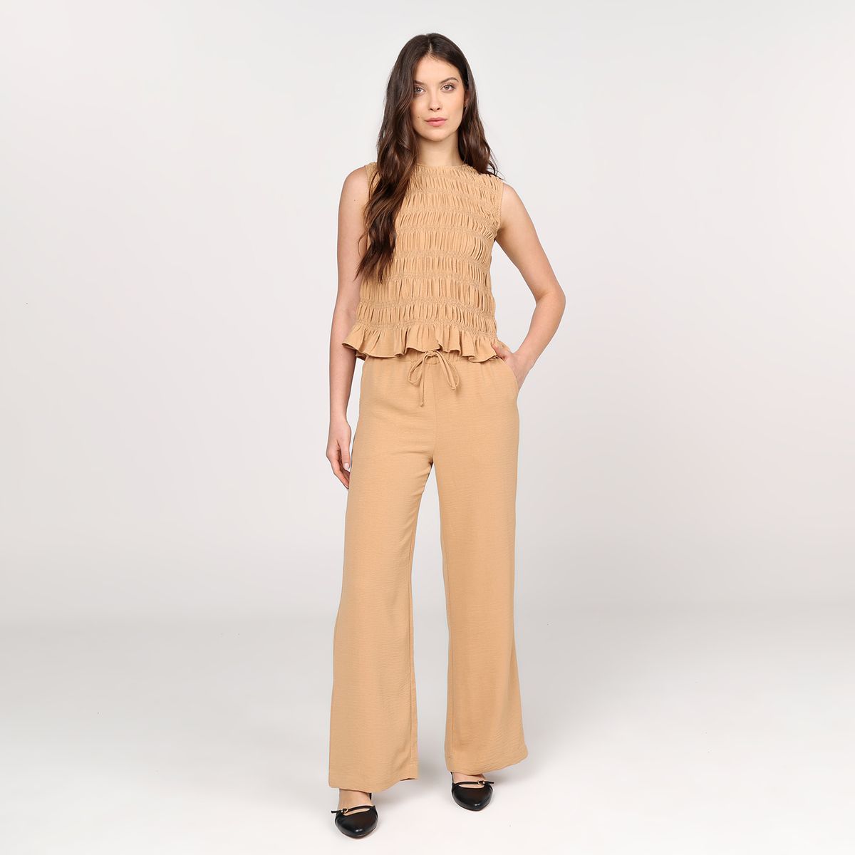 UNIVERSITY CLUB - Pantalón Wide leg  Mujer University Club 