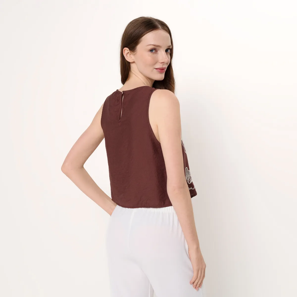 UNIVERSITY CLUB - Camisa Mujer sin manga University Club 