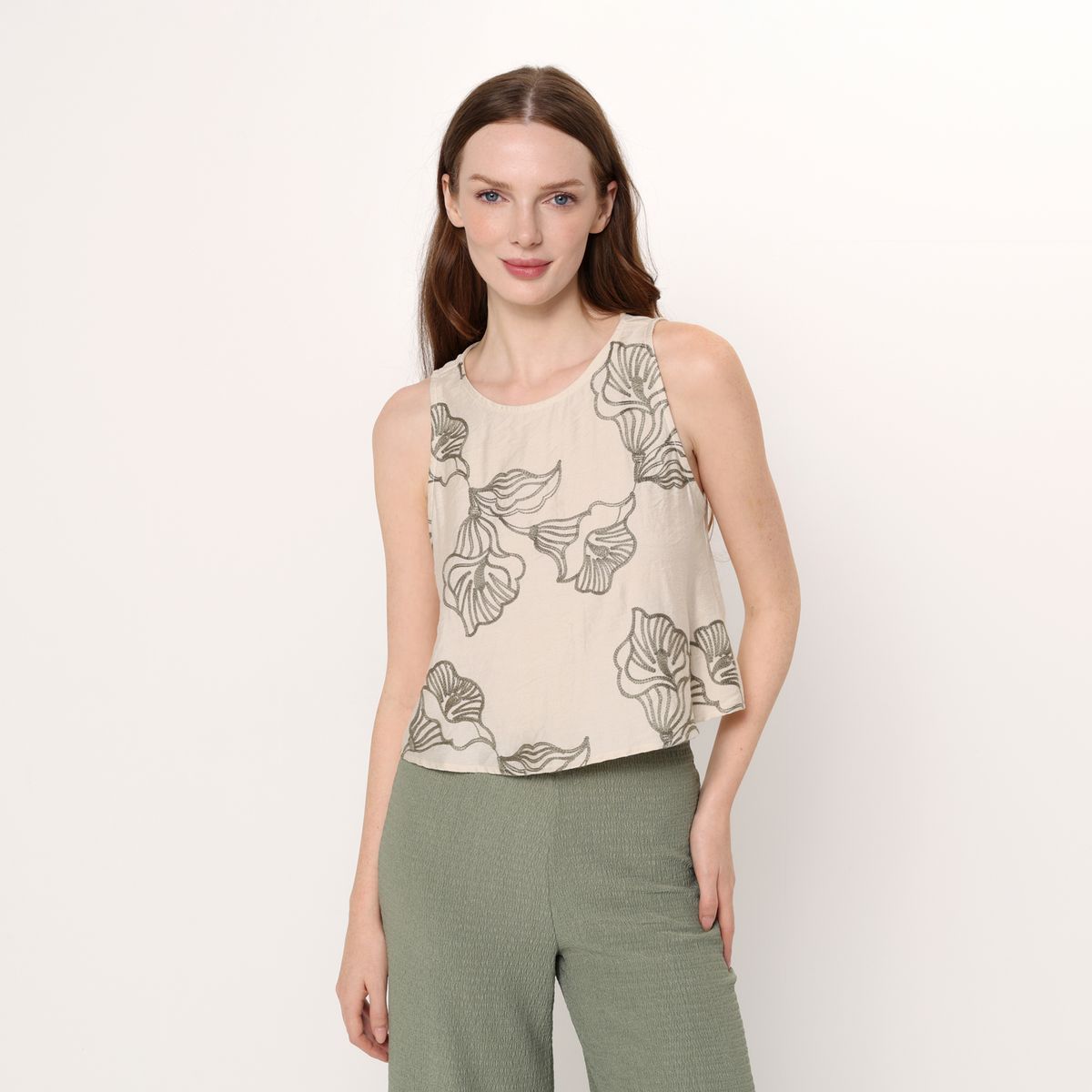 UNIVERSITY CLUB - Camisa Mujer sin manga University Club 